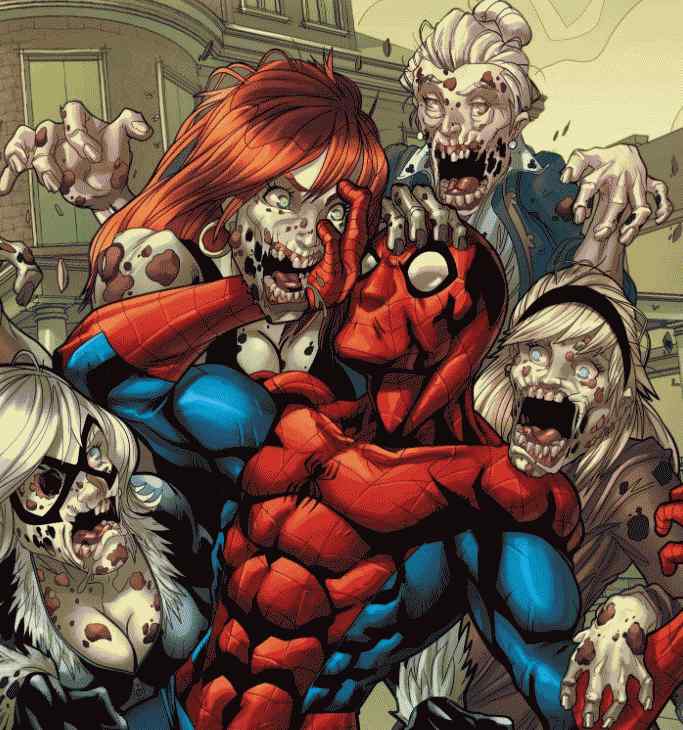 Marvel zombies çizgi roman kapağı