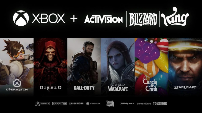 רכישת Activision Blizzard של מיקרוסופט מקבלת בדיקה מעמיקה
