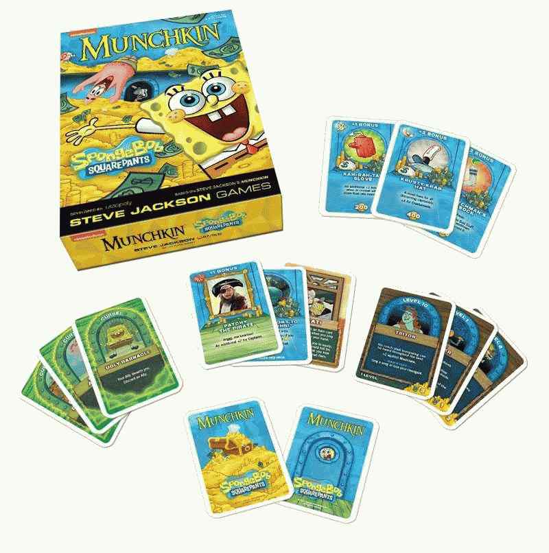 Munchkin: SpongeBob SquarePants Revealed