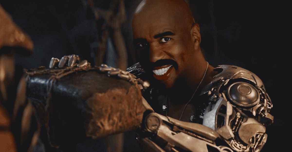 Mortal Kombat té tendències amb Steve Harvey mentre els fans reaccionen a Jax Photo