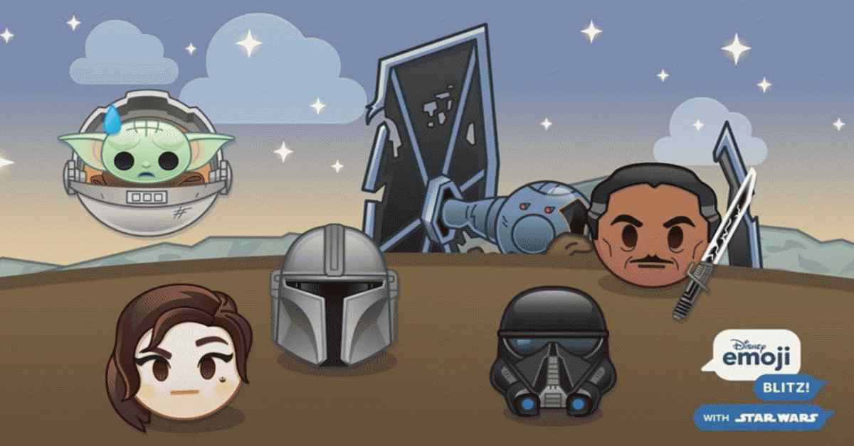 Mandaloryalı ve Bebek Yoda, Yeni Star Wars Emojileriyle Disney Emoji Blitz'e Dönüyor