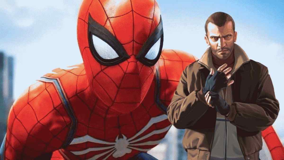 Jedna z misií „Marvel`s Spider-Man“ obsahuje postavy „Grand Theft Auto“