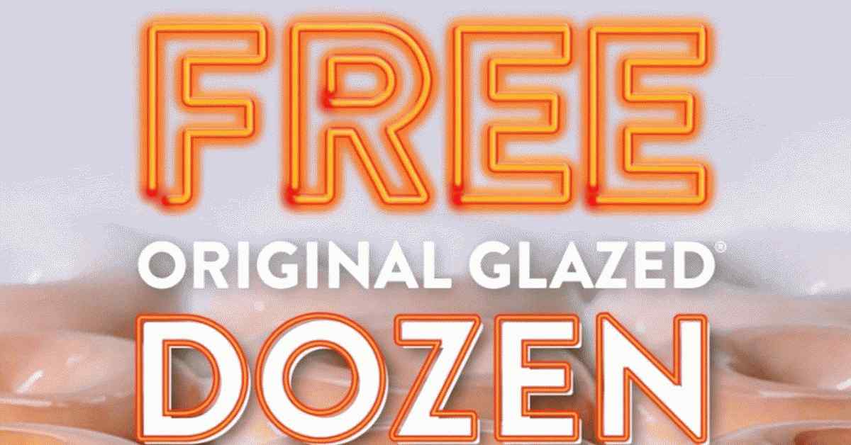 Krispy Kreme giver gratis donuts væk hele ugen