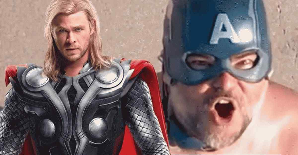 Jack Black Jadi Captain America, Thor, Hulk, dan Avengers Lainnya di Video Viral