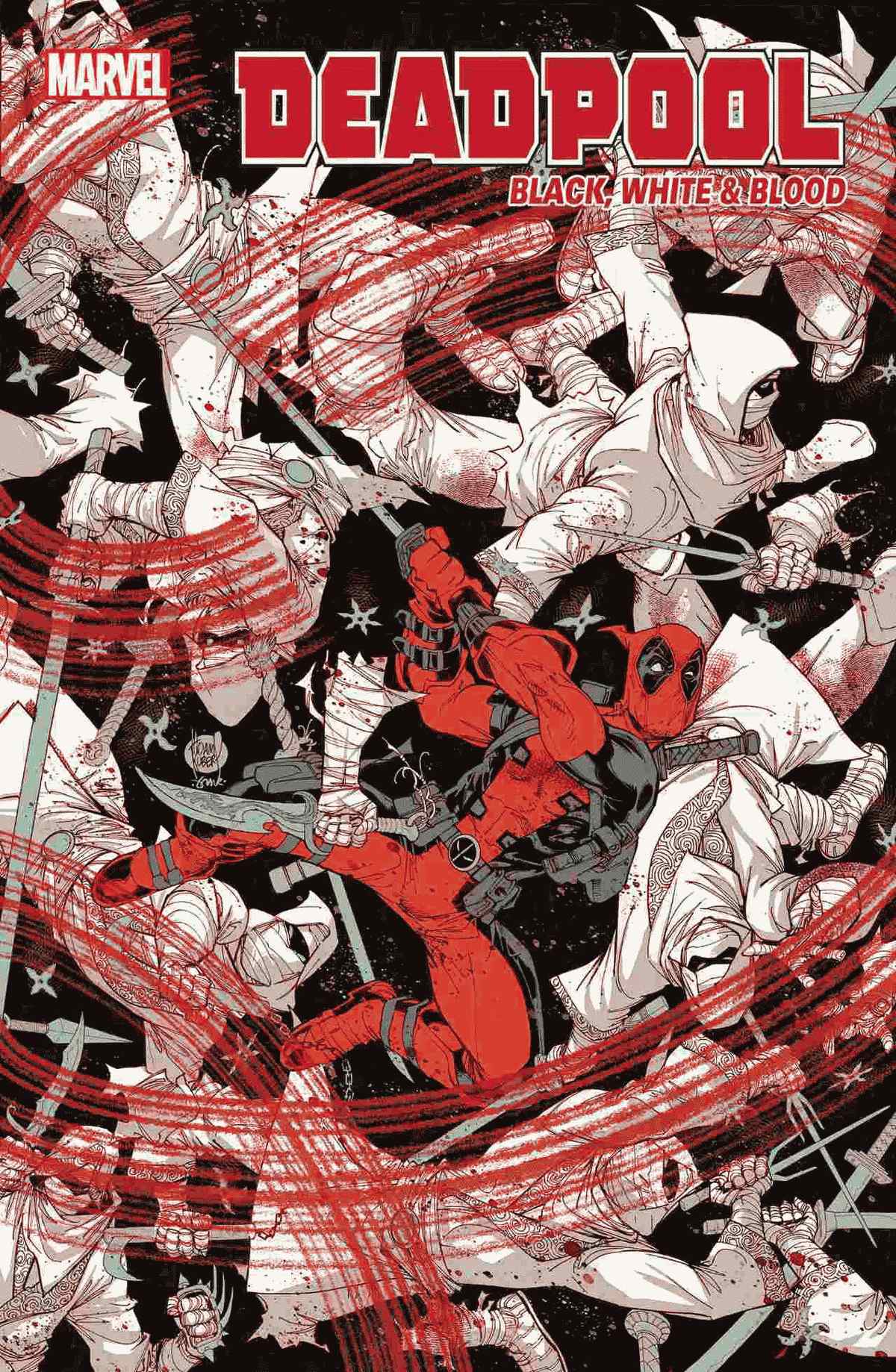 Marvel kondigt Deadpool: Black, White & Blood aan