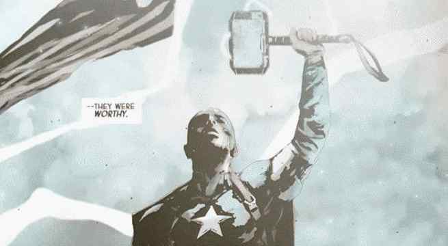 Captain America Thors Hammer Secret Empire