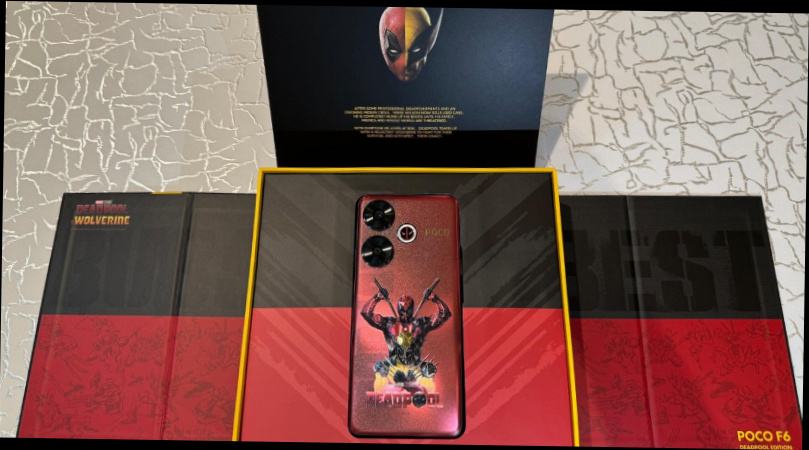 Poco X6 Deadpool Edition nutekėjo prieš Deadpool & Wolverine išleidimą
