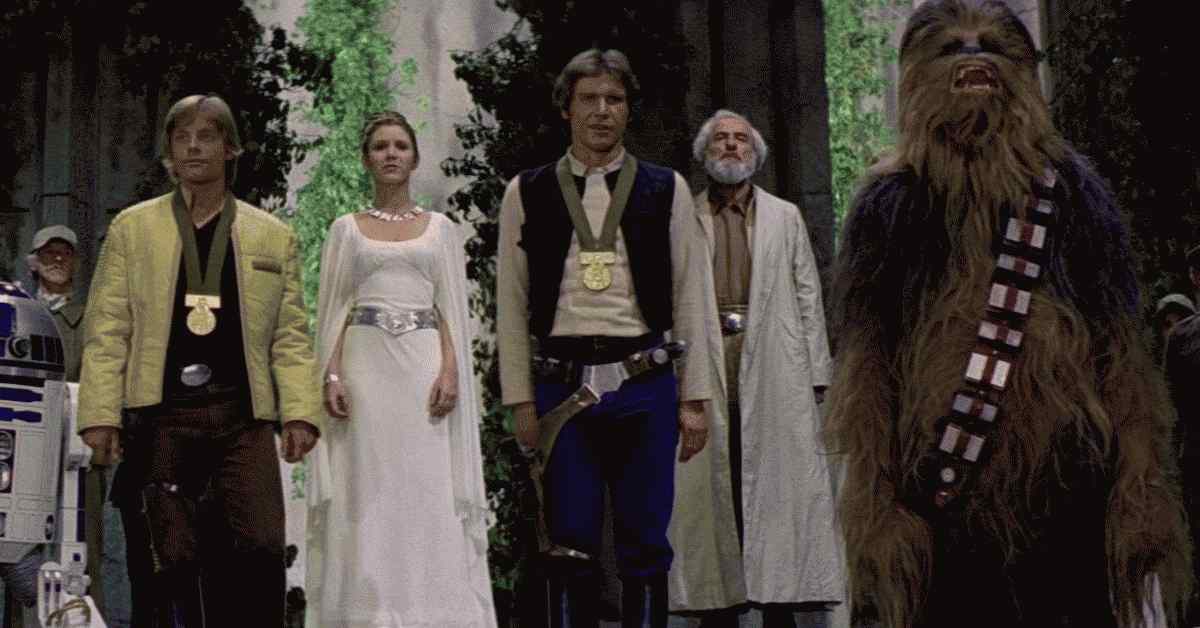 スターウォーズのファンは、新しい希望を打つ劇場の記念日を祝います