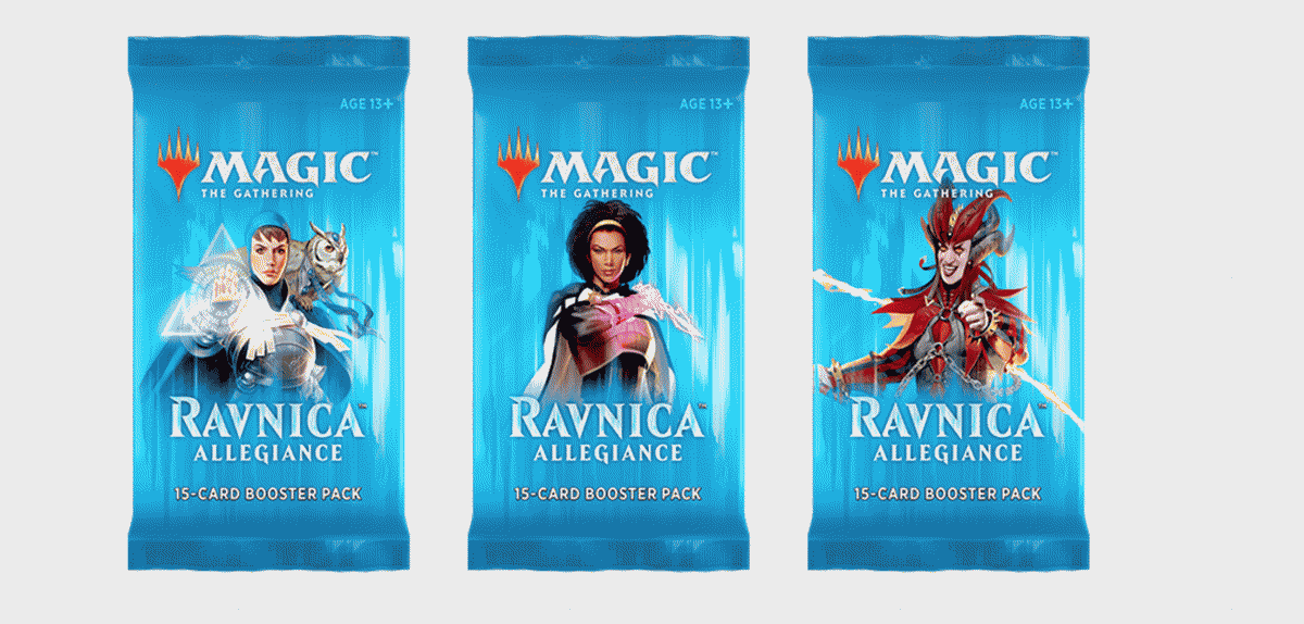 Se revelan las promociones y el empaque de MTG Ravnica Allegiance