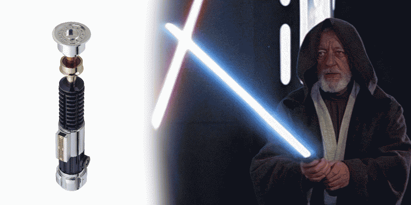 Obi Wan Kenobi valgusemärk Obi Wani seerias