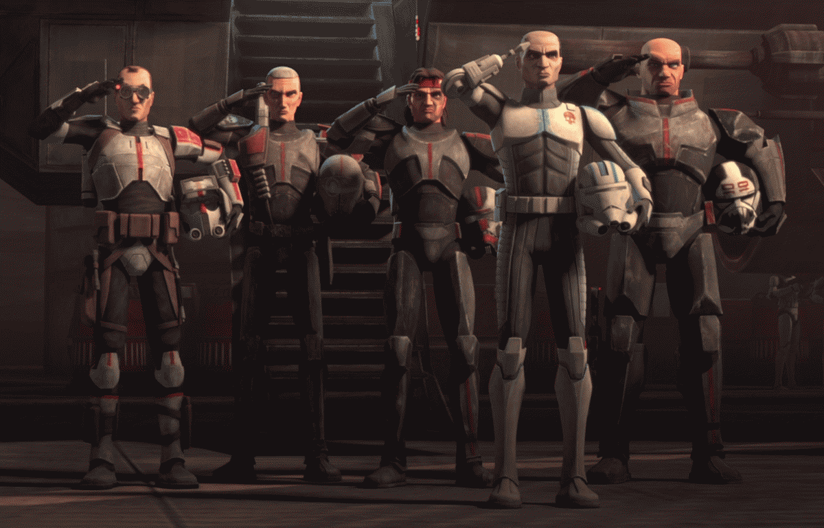 Star Wars The Bad Batch Formation