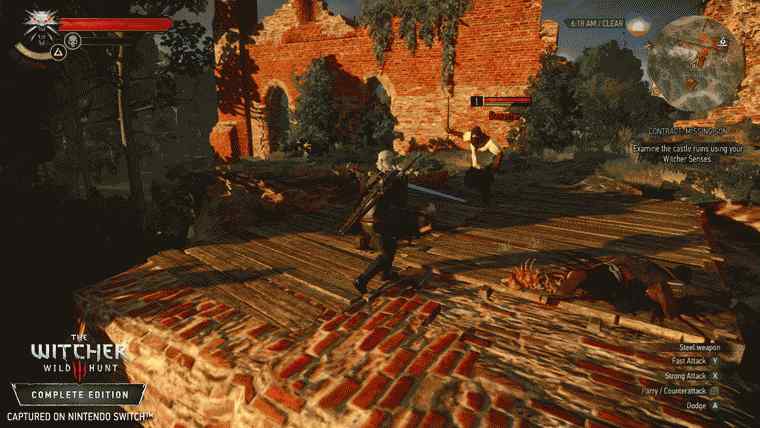 ما هي المساحة التي سيشغلها The Witcher 3 على جهاز Nintendo Switch الخاص بك؟