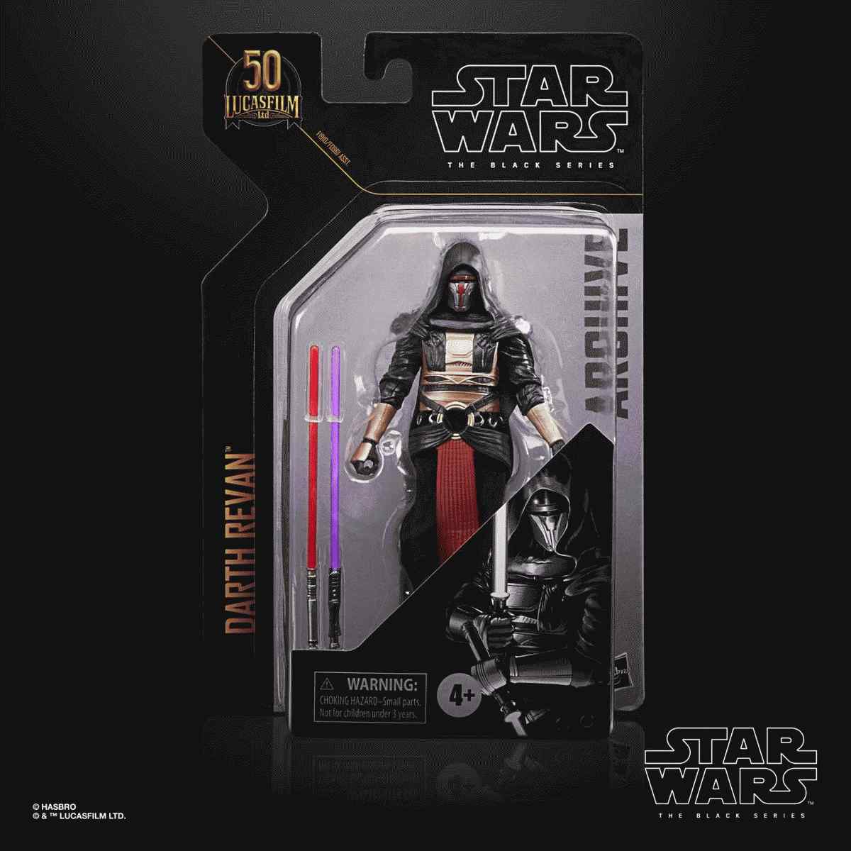 STAR WARS THE BLACK SERIES ARCHIVE 6-INCH DARTH REVAN Figure - sa pck (1)