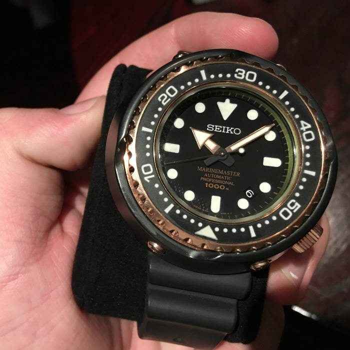 Seiko Marinemaster Profesional izbliza